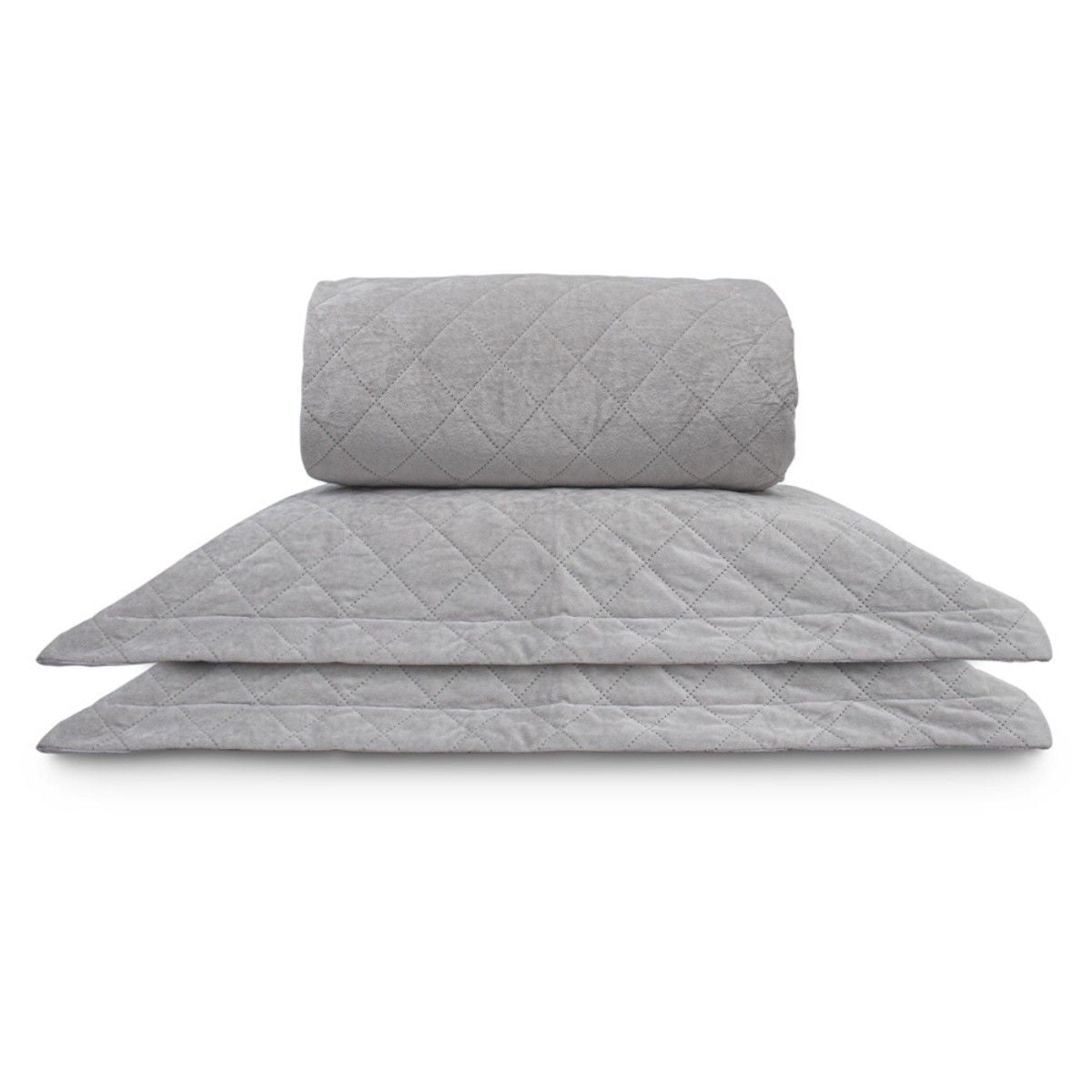 Kit Colcha Microfibra Aveludada Velvet